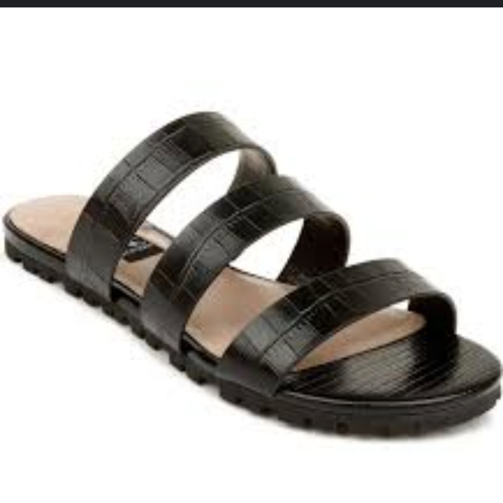 ZAC POSEN black sandals
